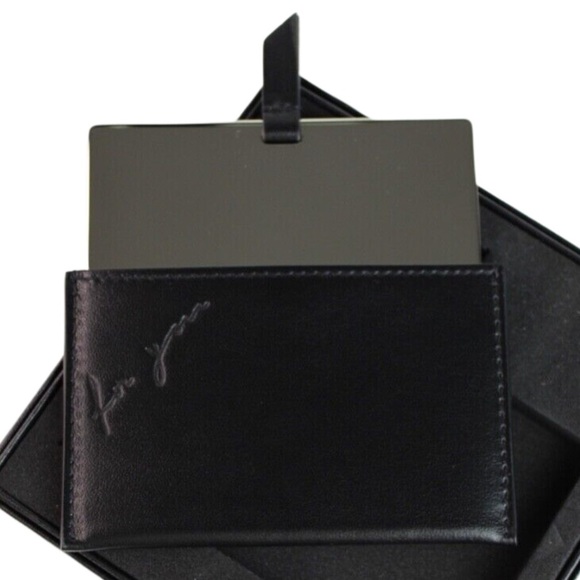 Saint Laurent Mirror Leather "FOR YOU" Card Holder - Picture 8 of 10